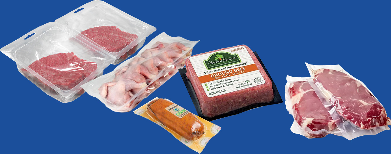 Thermoforming packaging machine samples Các mẫu máy đóng gói thermoforming