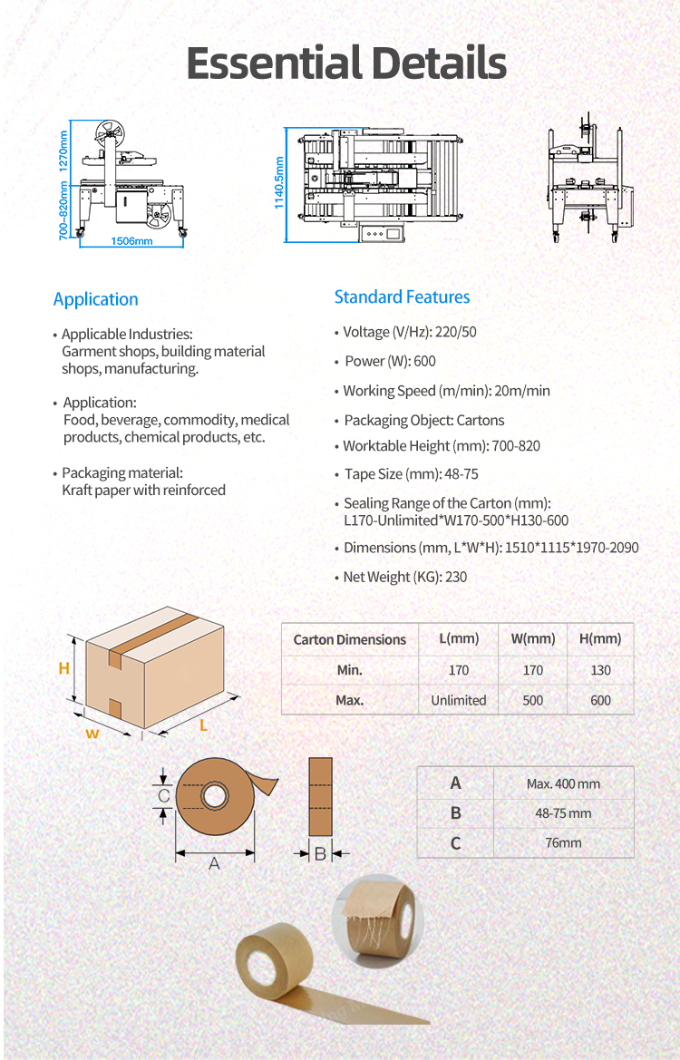 Băng keo dán thùng carton kích hoạt bằng nước Hualian