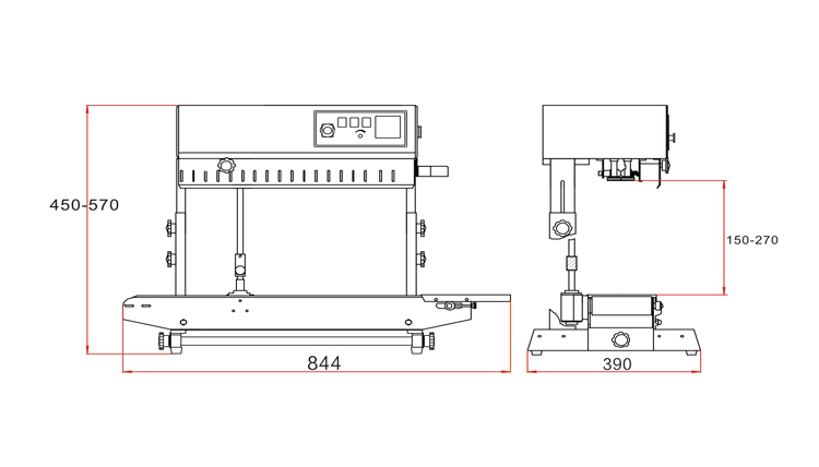 máy phát điện-尺寸 FRB-770II