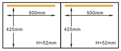 Kích thước buồng chân không DZK-500/S