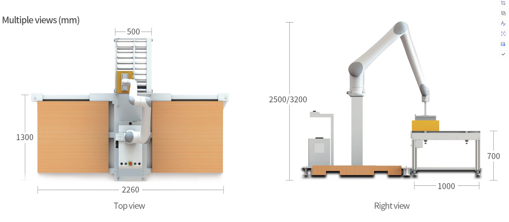 Hệ thống xếp hàng robot Hualian