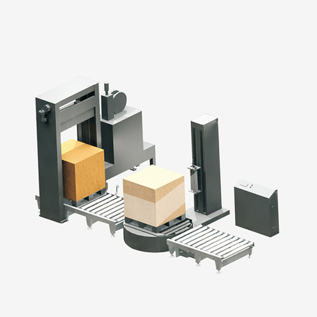 Dây chuyền đóng gói bao bì đóng gói Pallet tự động cho hộp hoặc hộp carton XKC-1