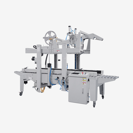 Máy dán niêm phong thùng carton có nắp gập hoạt tính bằng nước tự động thân thiện với môi trường Hualian HCS-655FW 