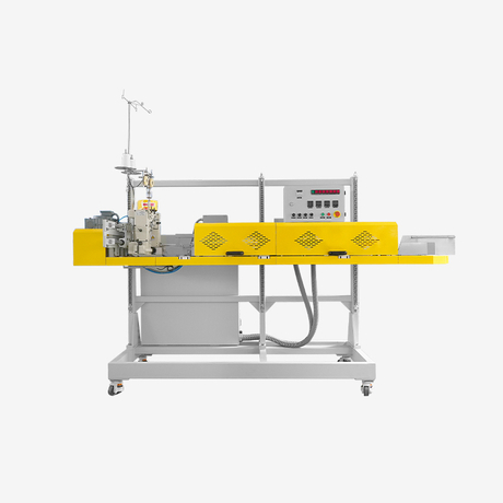 Máy đóng gói gấp và khâu niêm phong một dòng tự động Hualian cho viên nhựa FBHS-24