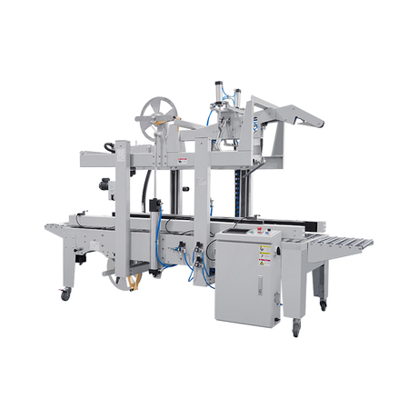 Máy dán niêm phong thùng carton có nắp gập hoạt tính bằng nước tự động thân thiện với môi trường Hualian HCS-655FW 
