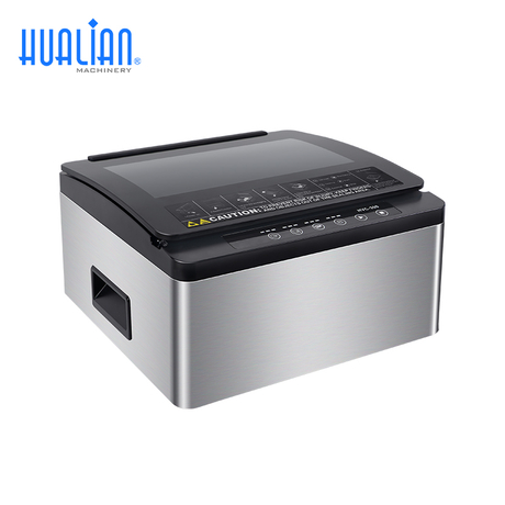 Máy đóng gói chân không buồng để bàn Hualian Máy đóng gói bao bì thực phẩm HVC-300T∕1AB